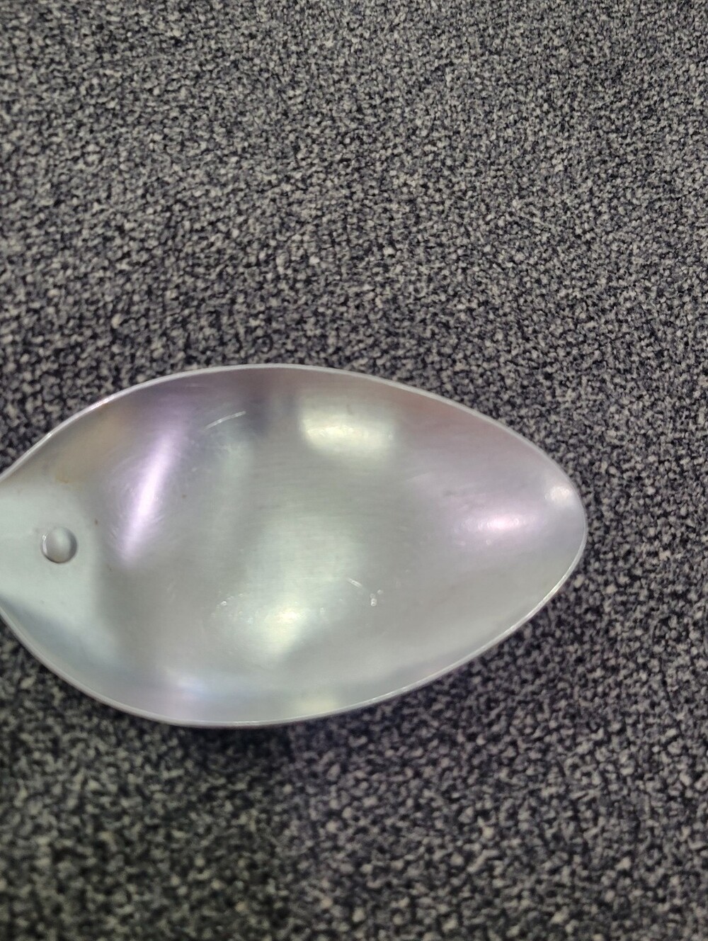 Cutco #1712 USA Stainless B76 Serving Spoon Brown Swirl Handle - Picture 5 of 5